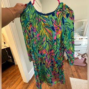 Lily Pulitzer colorful long sleeve dress